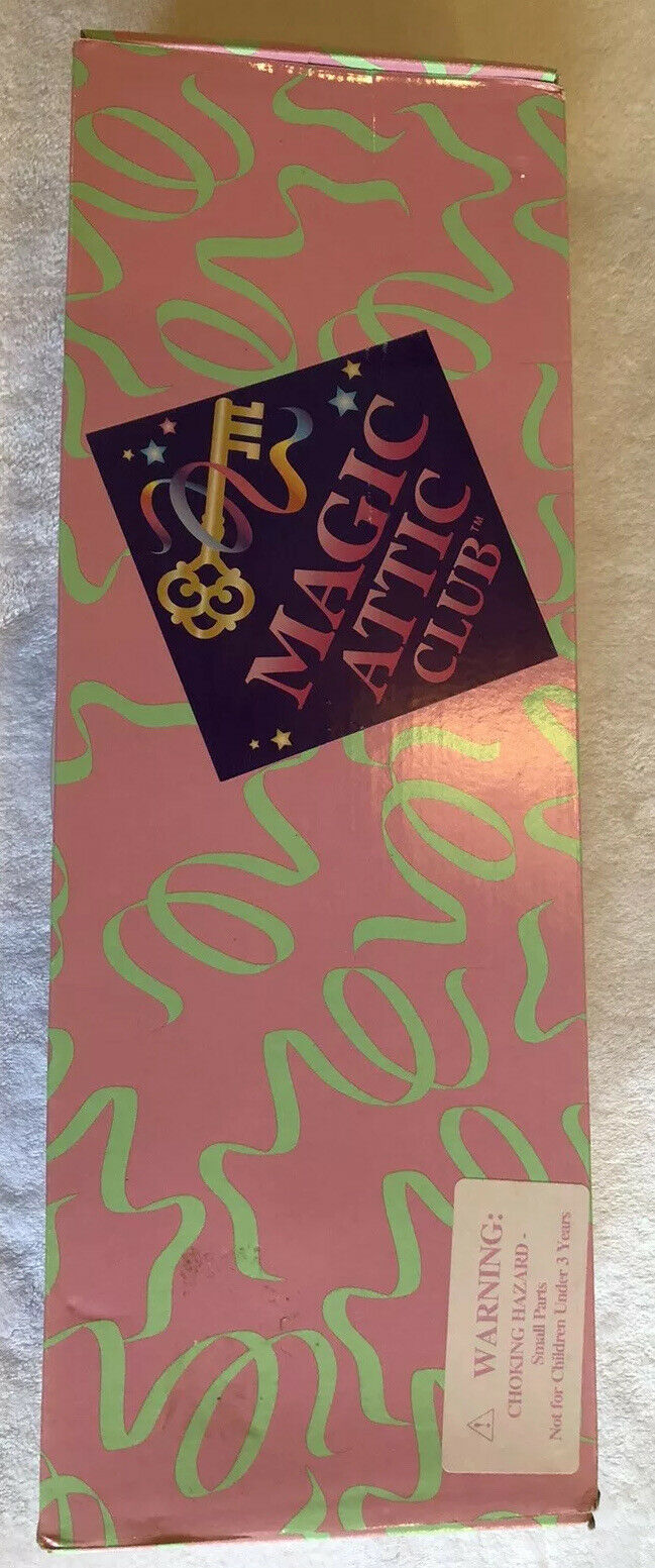 Magic Attic Club Alison American 18” Doll With Book. Still In Original Plastic!