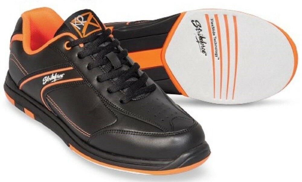 Mens Kr Strikeforce Black/orange Flyer Bowling Shoes Size 6-14