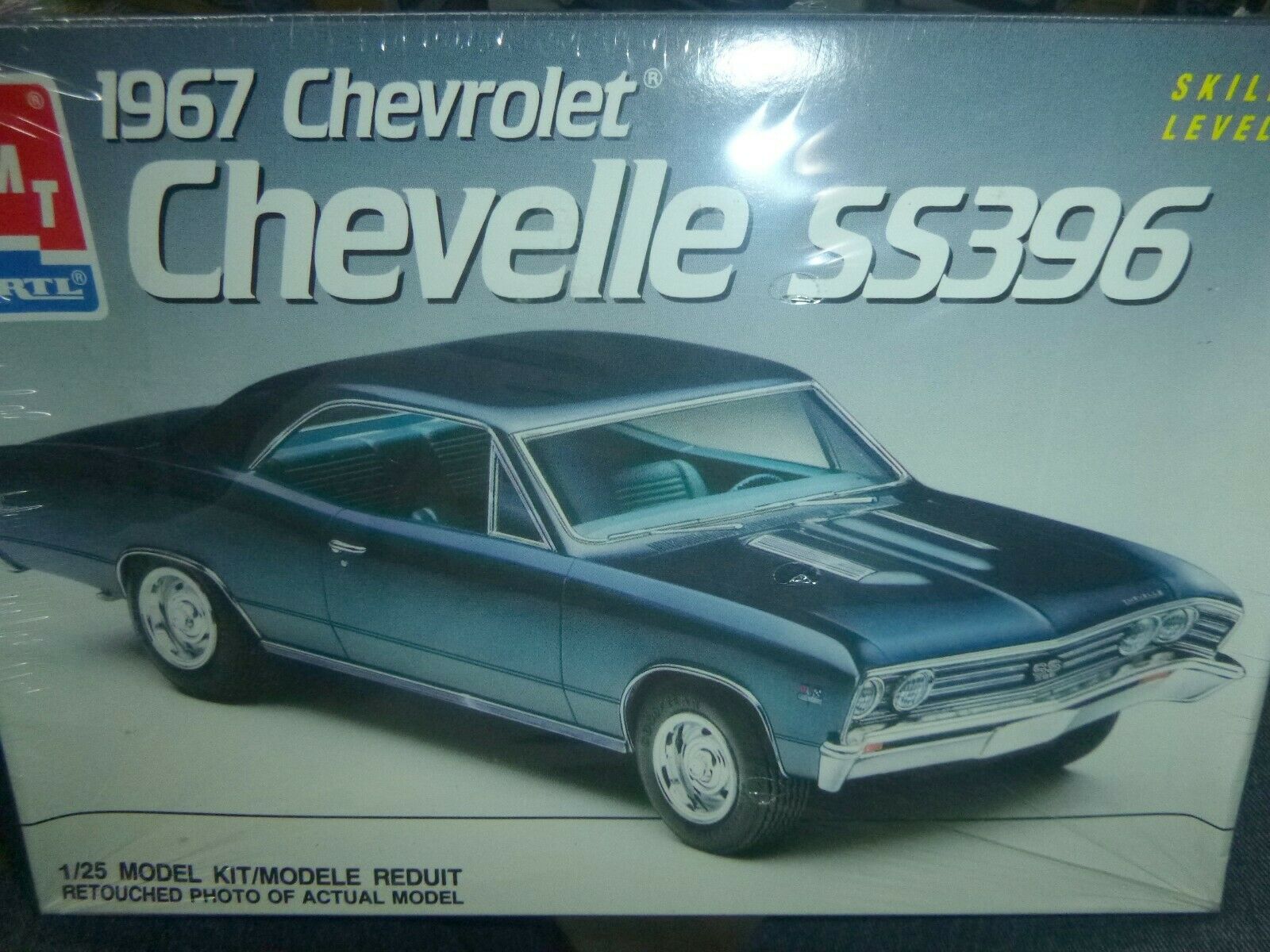 Amt 6052 1967 Chevy Chevelle Ss 396 2n1 1:25 Kit Mcm Fs