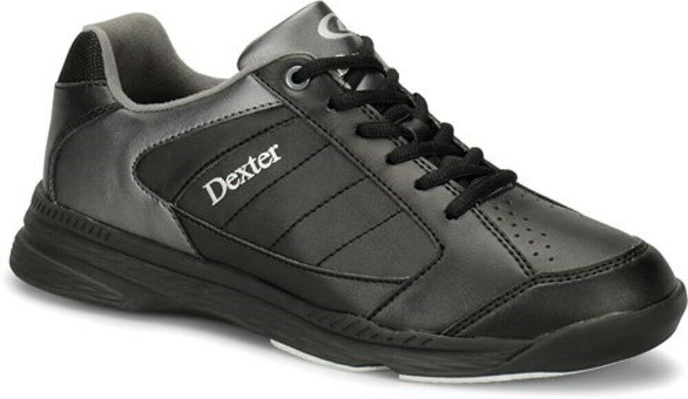 Mens Black Dexter Wide Ricky Iv Lite Bowling Shoes Black/alloy Sizes 7-14 Wide