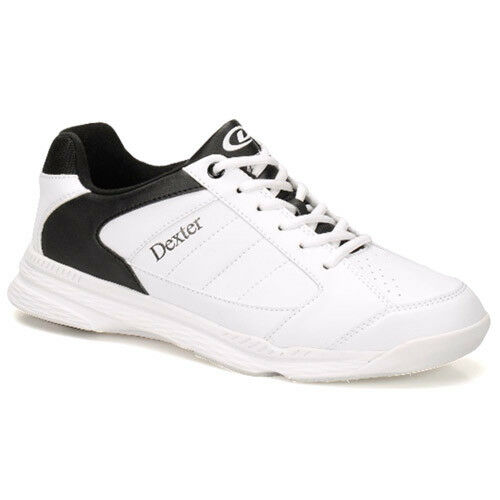 Dexter Ricky Iv White Black Men's Bowling Shoes Choose Your Size Fast Ship