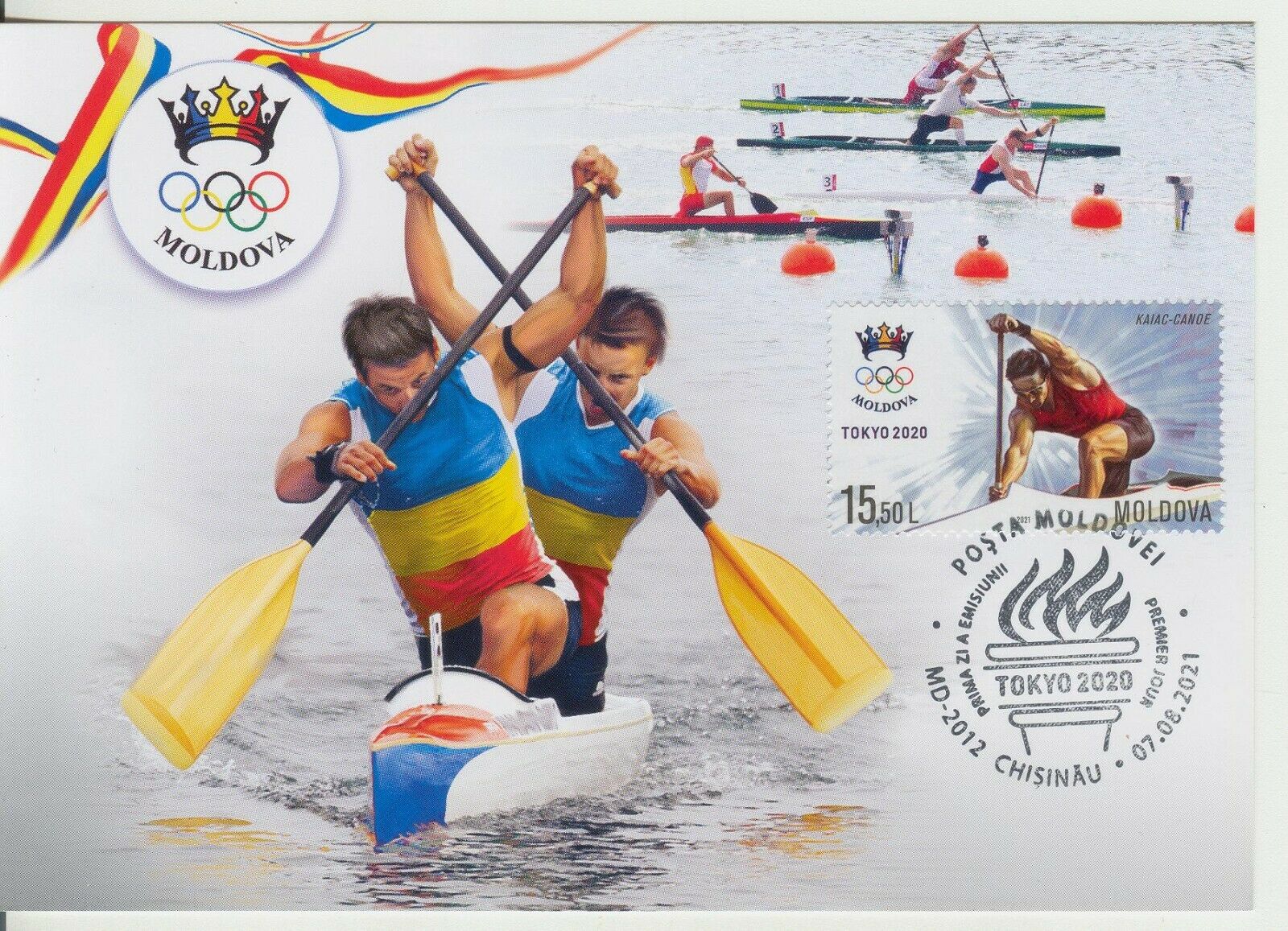 2021  Moldova  Summer Olympic  Games – Tokyo 2020 , Canoeing , Maxicard