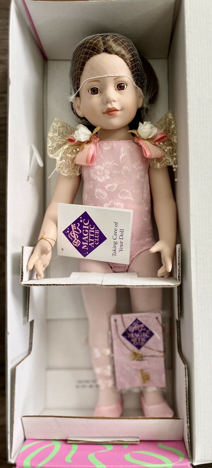 Original Box Magic Attic Club Heather Doll 18” By  Robert Tonner In Euc