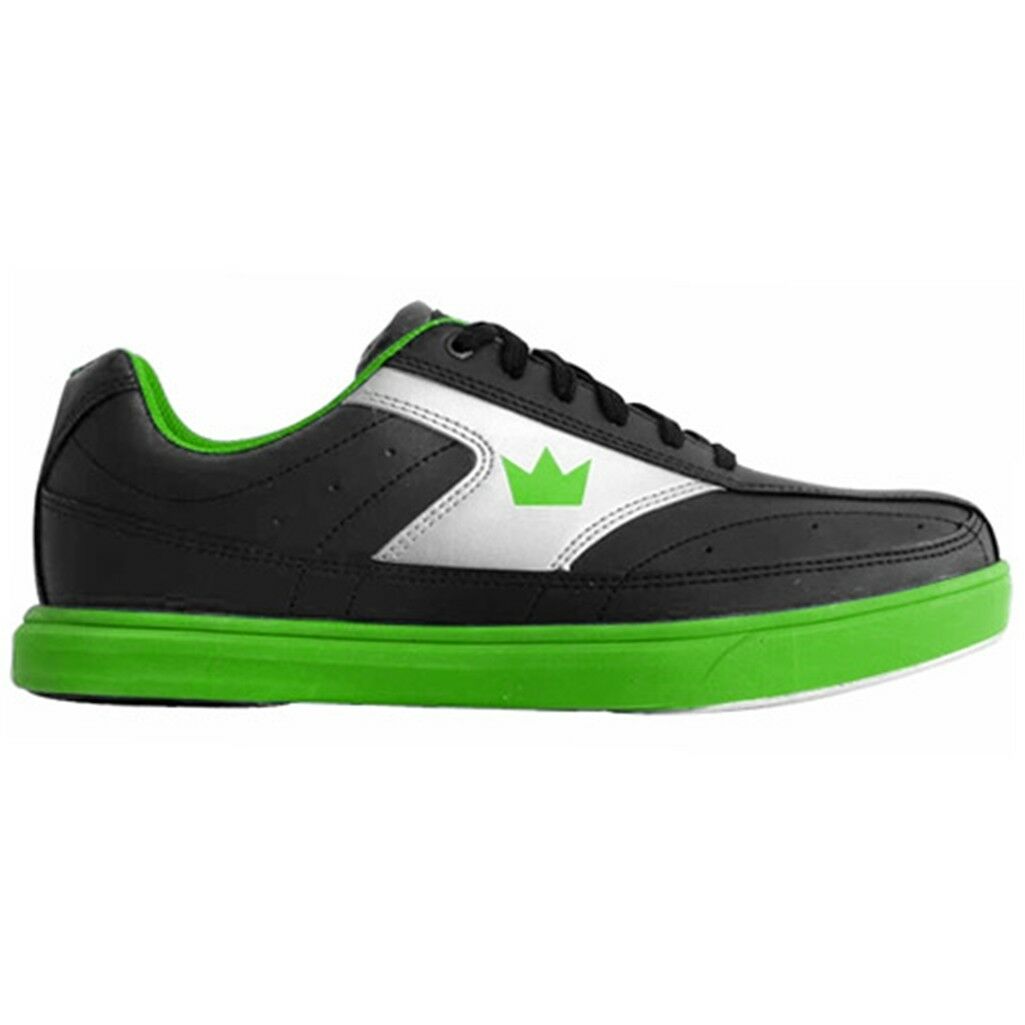 Brunswick Renegade Black/neon Green Mens Bowling Shoes