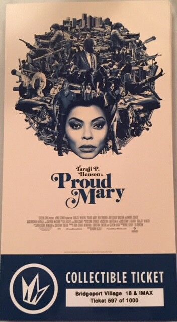 Proud Mary Collector Movie Ticket~! Multiples Available!
