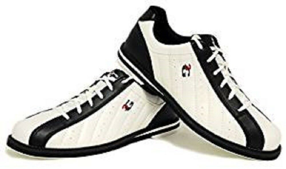 Mens 900 Global 3g Kicks Bowling Shoes White/black Sizes 5-14