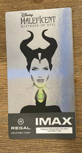 Collectors Movie Ticket~maleficent Mistress Of Evil~multiples Available~ Disney
