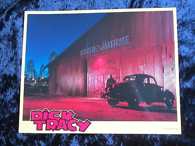 Dick Tracy Lobby Card # 2 Warren Beatty Mini Lobby Card