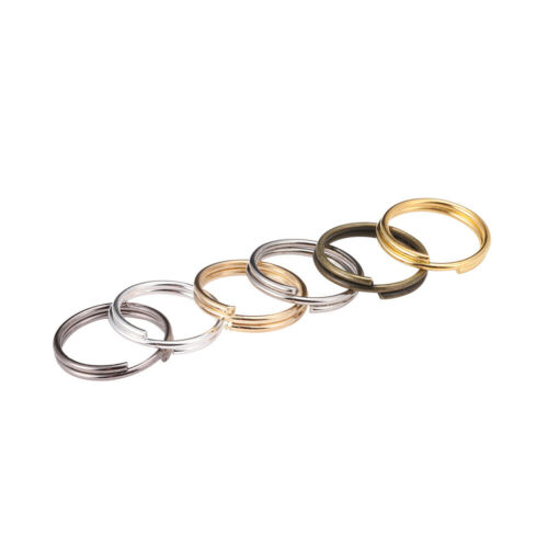 200pcs Open Jump Rings Double Loop Split Rings Connectors For Diy Jewelry Making