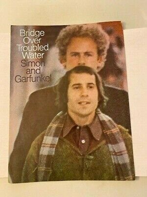 Bridge Over Troubled Water Original Simon & Garfunkel Sheet Music Rare - 1970!